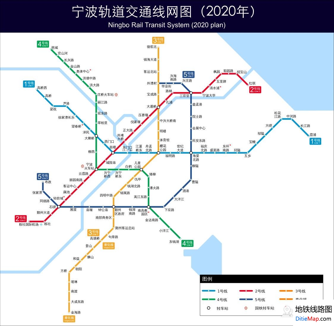 历史版本■ 宁波地铁线路图 2019版■ 宁波地铁线路图 2018版宁波地铁