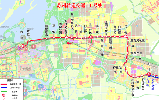 上海人能乘地铁去苏州啦，本月下旬正式开通；