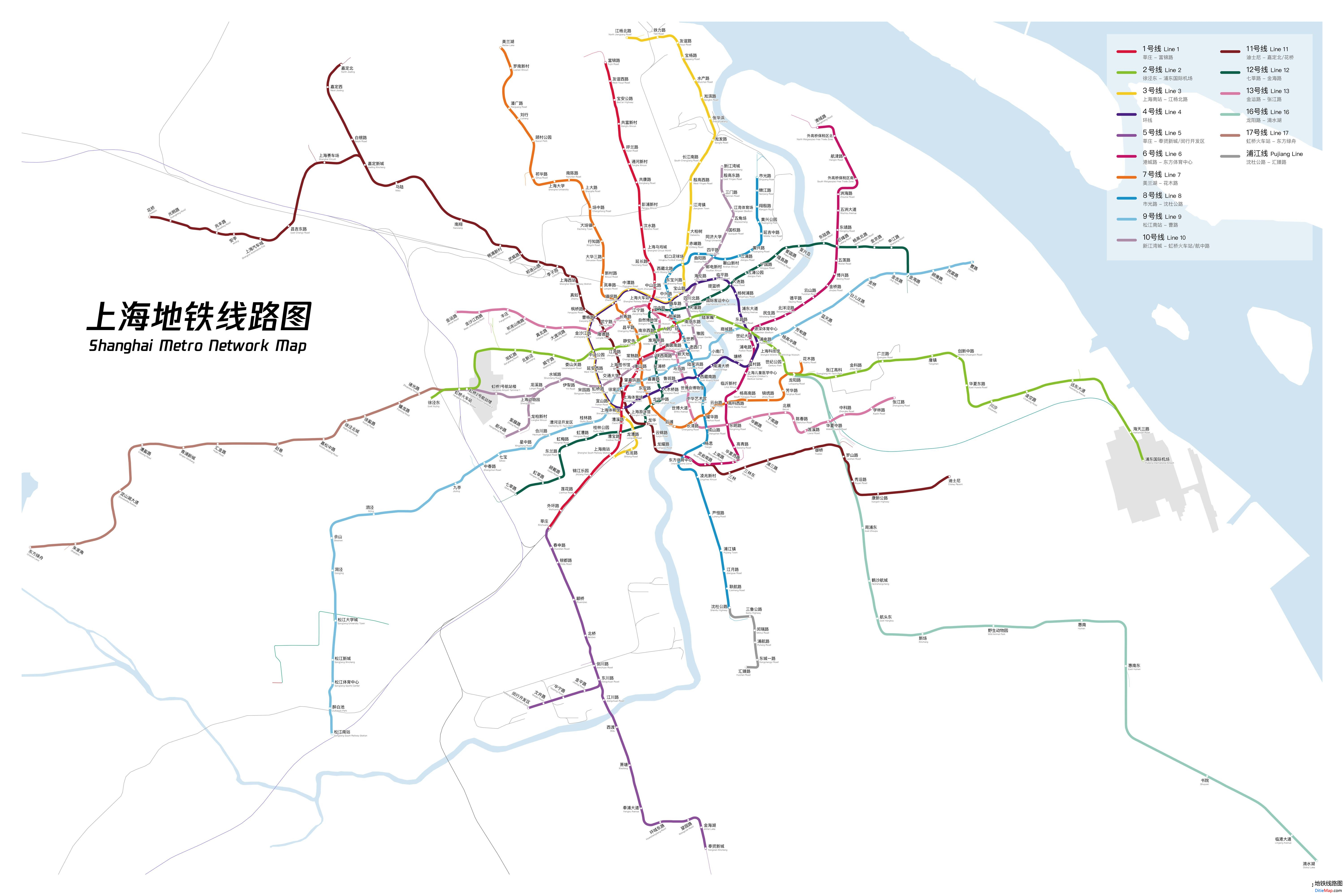 上海地铁线路图 运营时间票价站点 查询下载 上海地铁线路图 上海地铁票价 上海地铁运营时间 上海地铁 上海地铁线路图  第2张